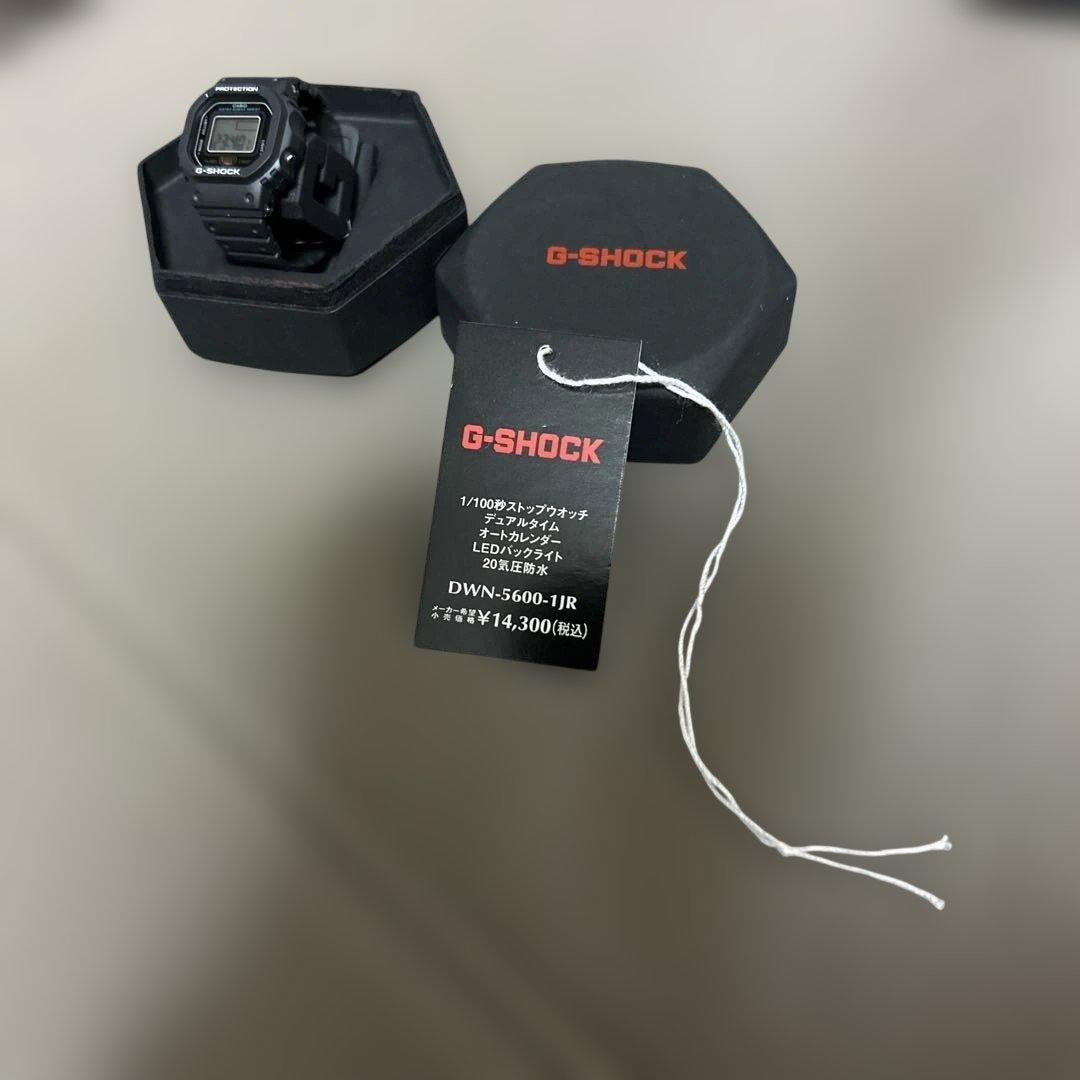 CASIO G-SHOCK DWN-5600-1JR リング タグ 新品未使用