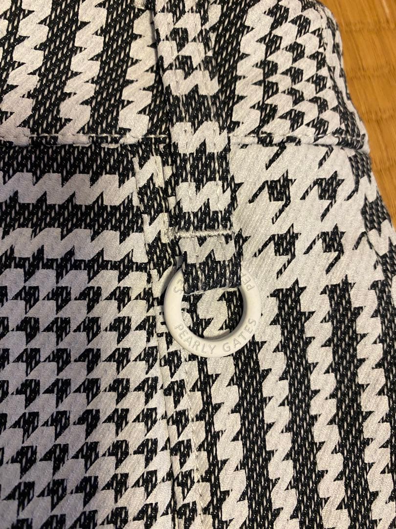 極美品　パーリーゲイツ プリーツスカート千鳥0 オールシズン　定価35200円