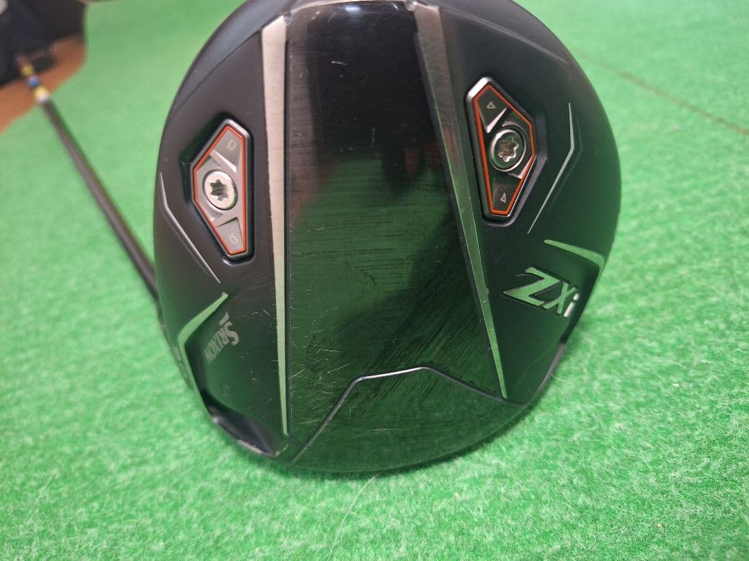 Srixon ZXiドライバー ヘッドカバー付 9.0度The Attas 6s