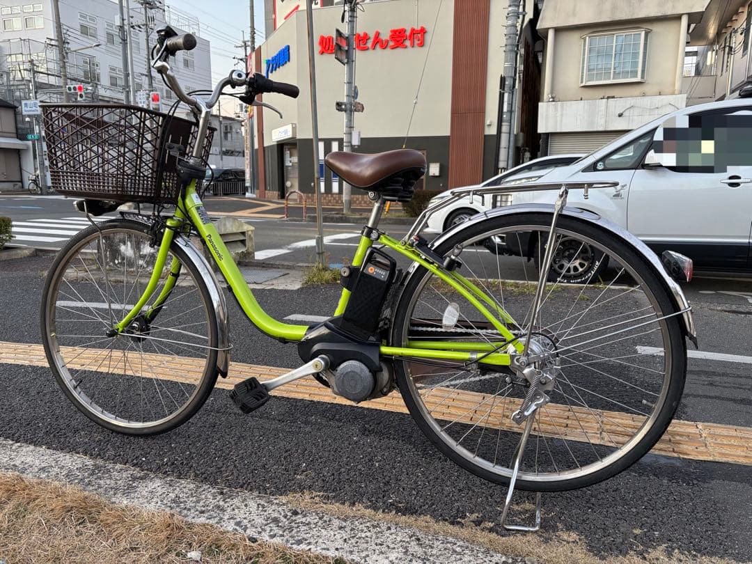 中古Panasonic電動アシスト自転車　12Ah 大阪