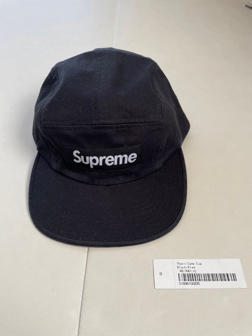 Supreme ブラック キャップ　FW25