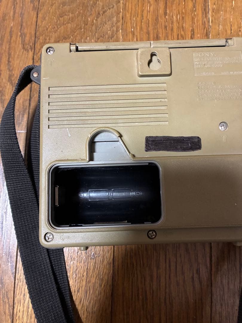 SONY ポータブルAMラジオ ICR-S71