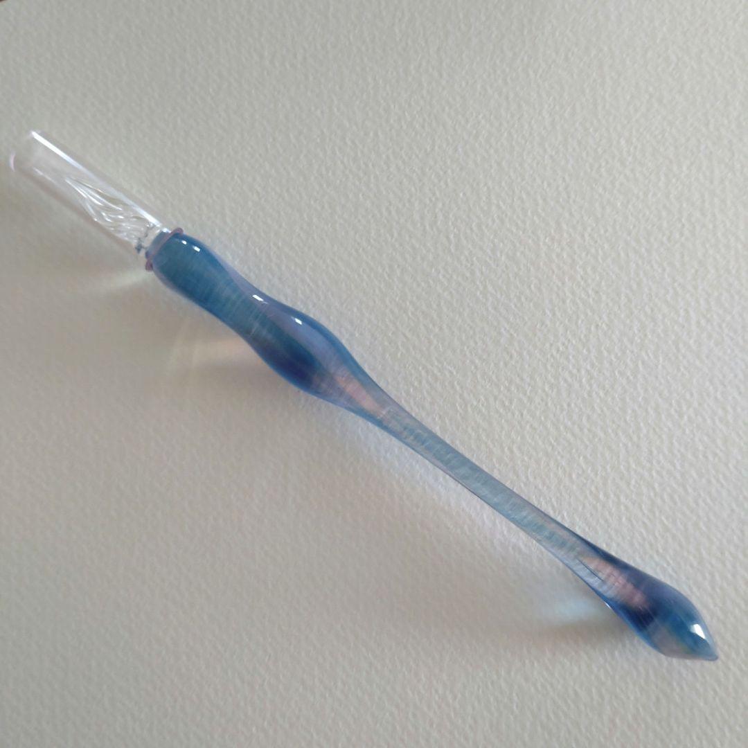 HASE硝子工房　ギフショナリーデルタコラボ限定　ガラスペン　Lucifer