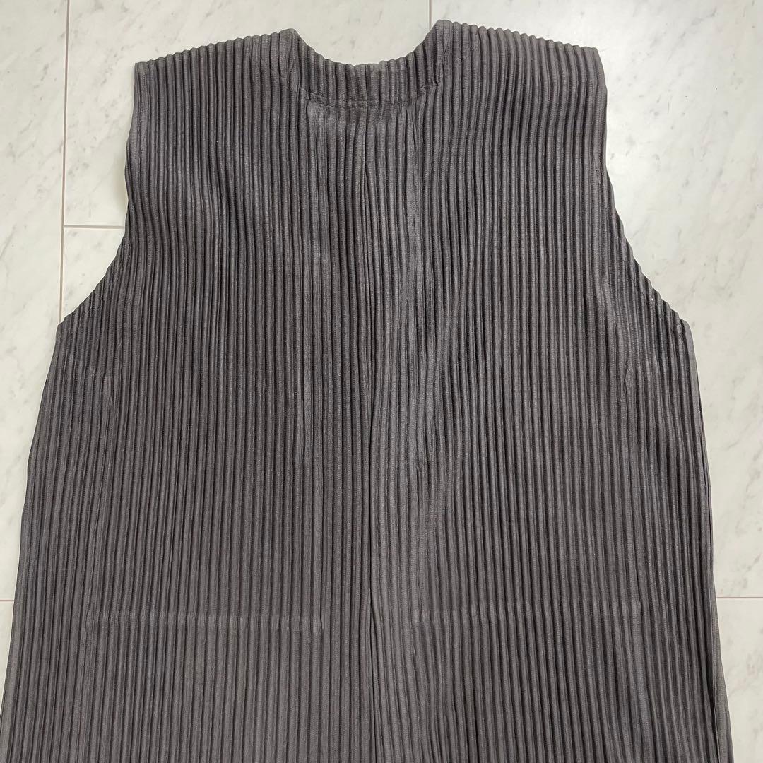 オムプリッセ イッセイミヤケ ジャンプスーツ ノースリーブ 消しプリーツ 1