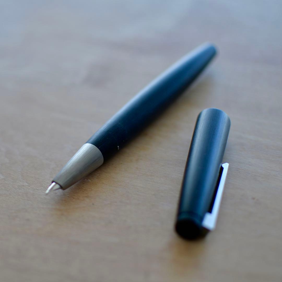 【美品】LAMY 2000 万年筆 B 太字 専用ボックス付き