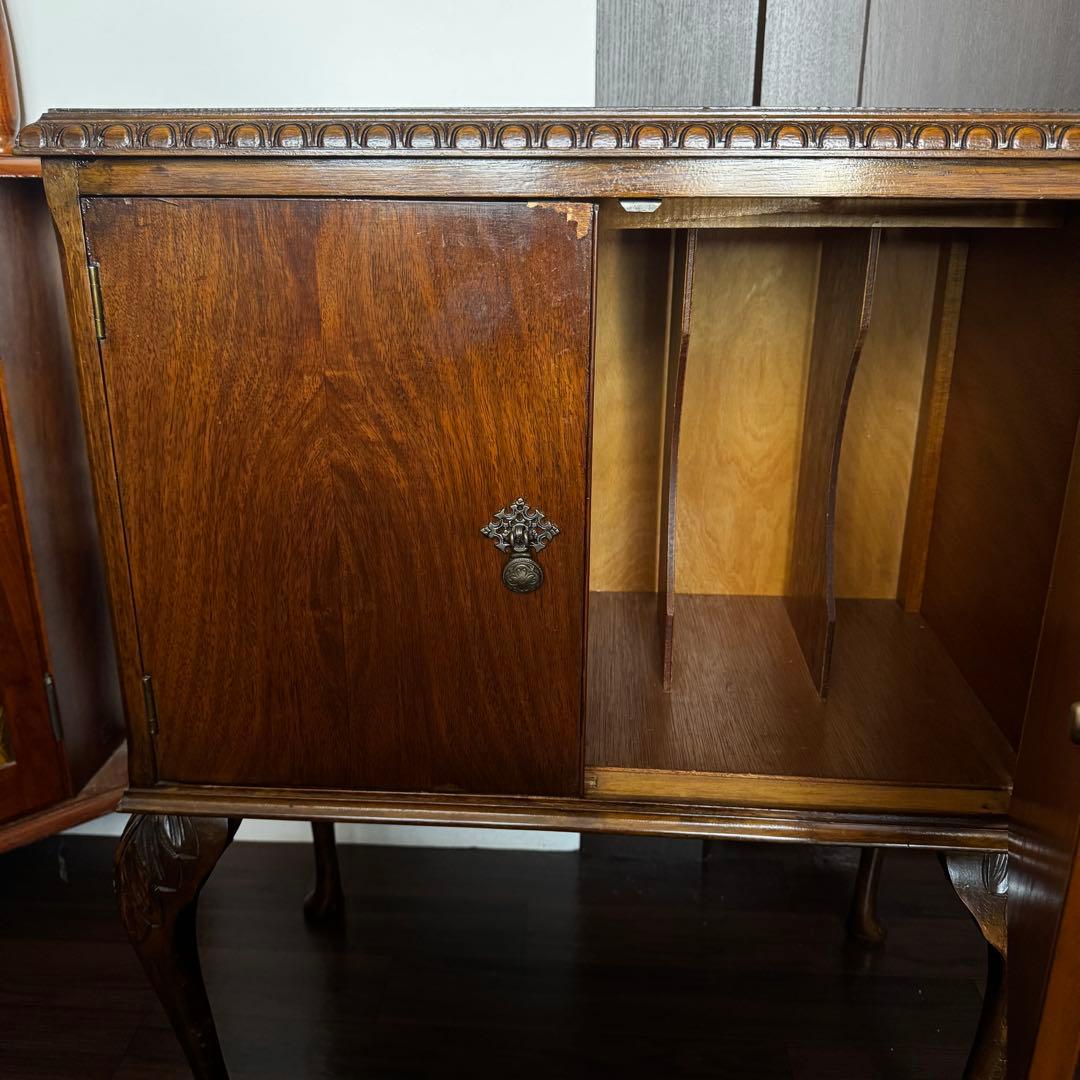 アンティーク木製チェスト ヴィンテージ　たんす　クラシック　古道具　英国　茶色