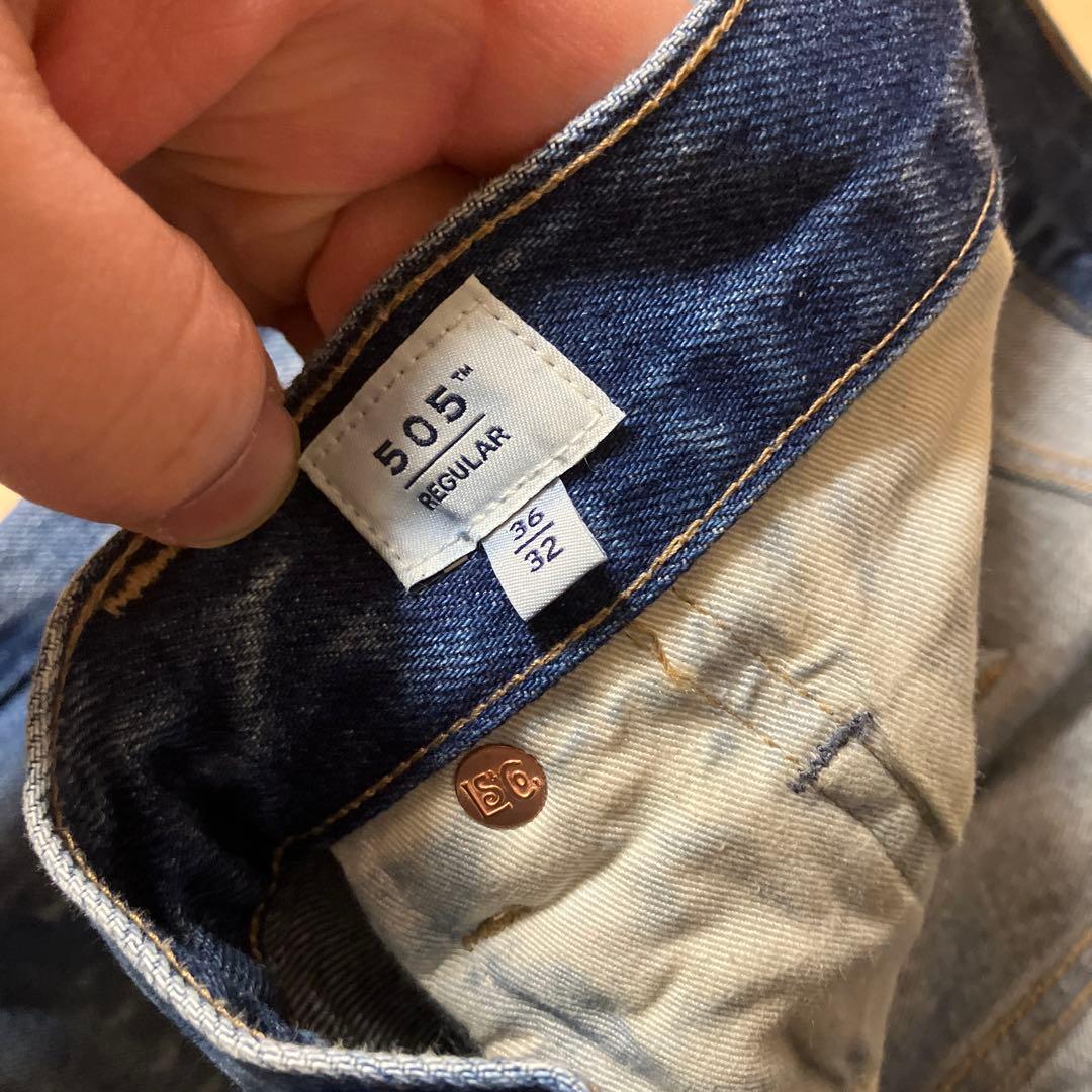 Levi’s 36 セルビッチデニム 505