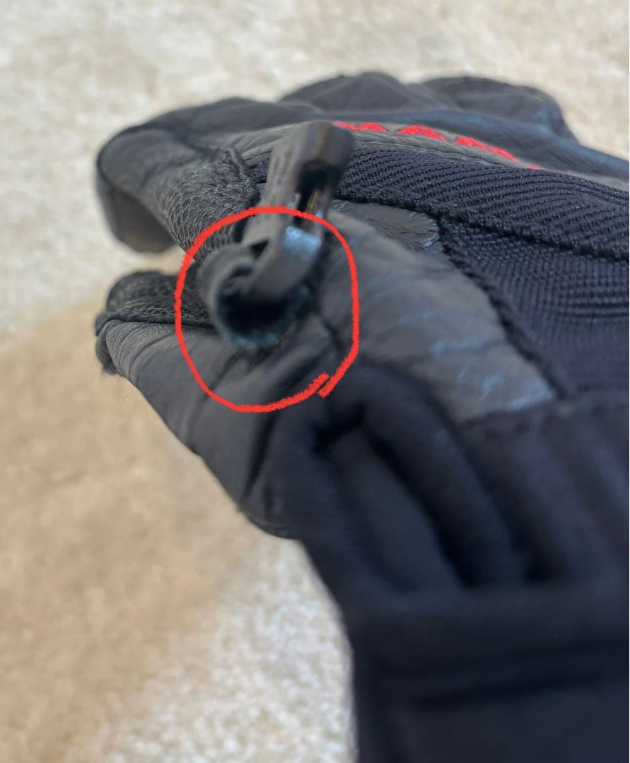 マムート　MAMMUT 手袋 ブラック　Mサイズ　メンズ　レディース