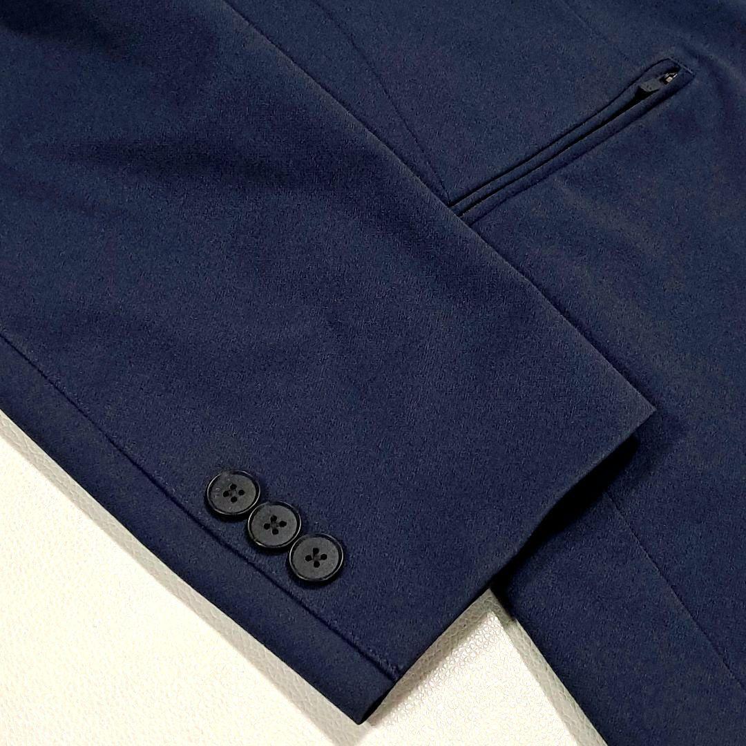 デサント　トラベルスーツ　セットアップスーツ　ストレッチ　ネイビー　AB5