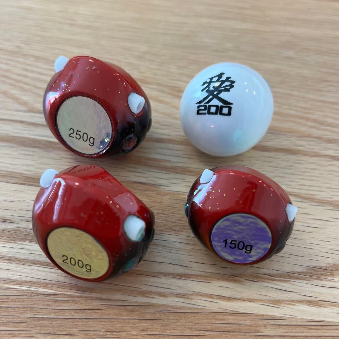 タングステン タイラバ 4個セット