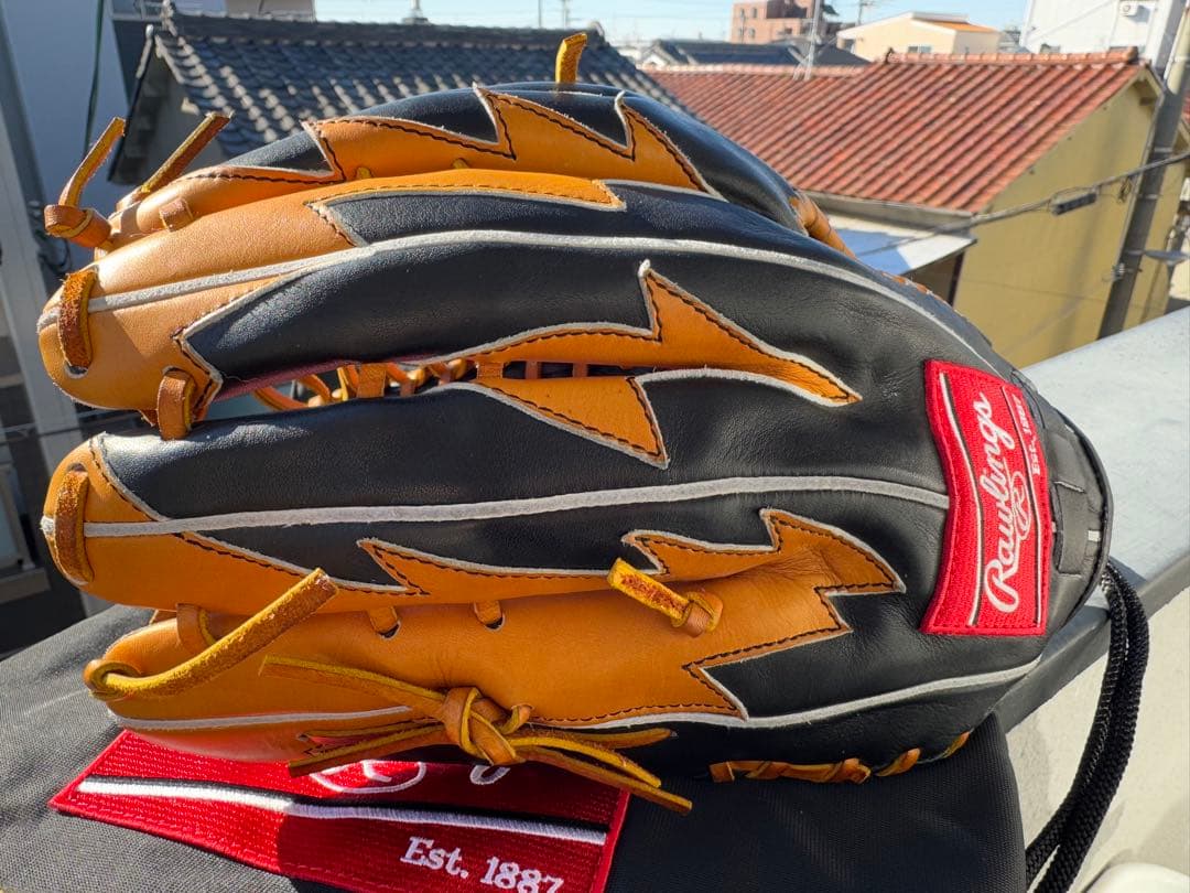 【ケングリフィーjrモデル】ローリングス 一般軟式外野手用グラブ