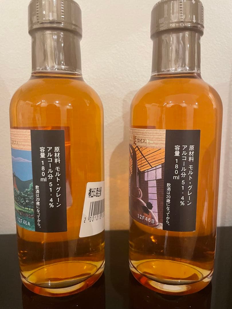 ニッカウヰスキー　樽出し　51度2本セット