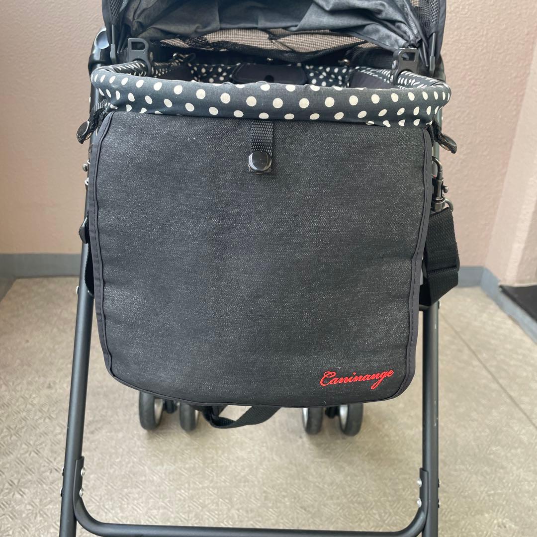 天使のカート シャンアンジェ クラシックデニム Sサイズ　ドット柄　カート付き