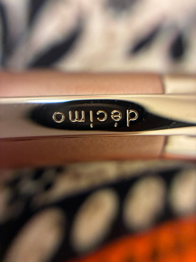 PILOT キャップレス　万年筆　ピンク　k18 金