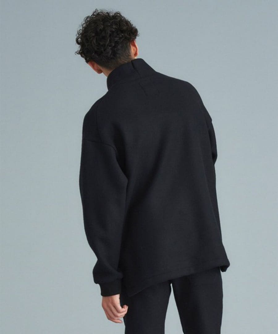 ONE GRAVITY 23aw ウールリバージャージーモックネックプルオーバー