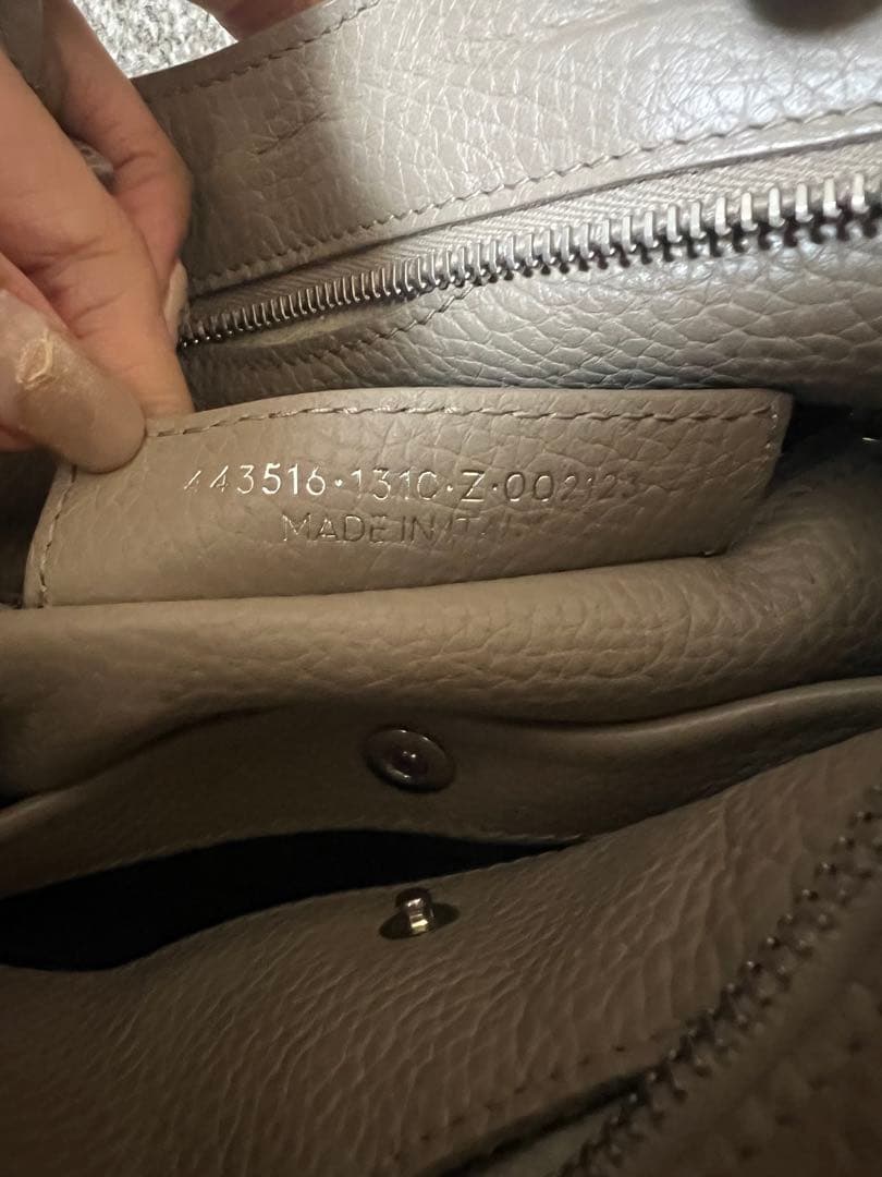 BALENCIAGA 正規品　パンチング　ハンドバッグ