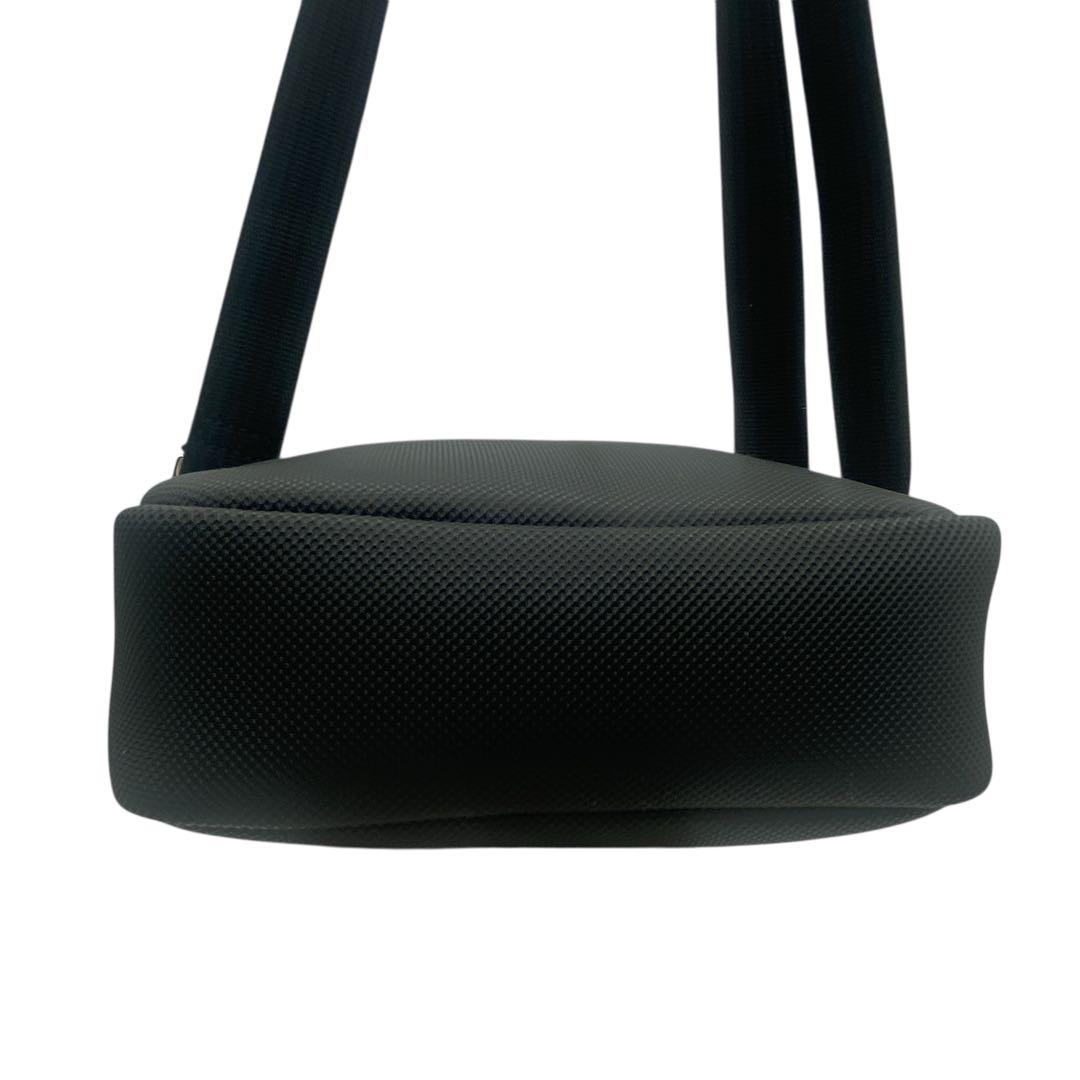 【未使用級】 LACOSTE ラコステ ショルダーバッグ ブラック