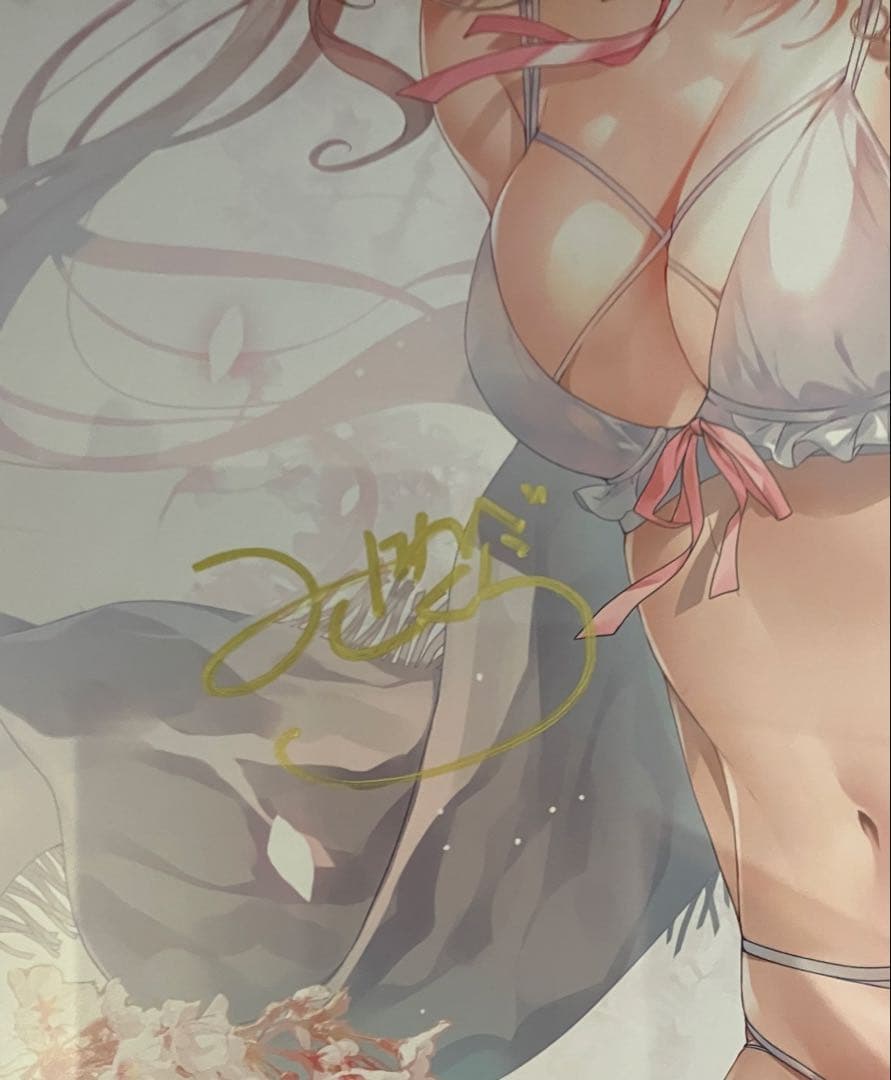 みわべさくら/full bloom直筆サイン入りRGB彩現額装アート-RC X-