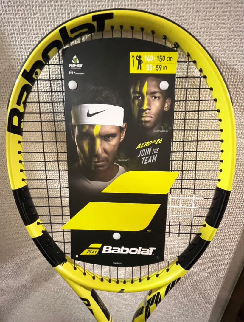 【新品】Babolat バボラAero JR 26 エアロジュニア26