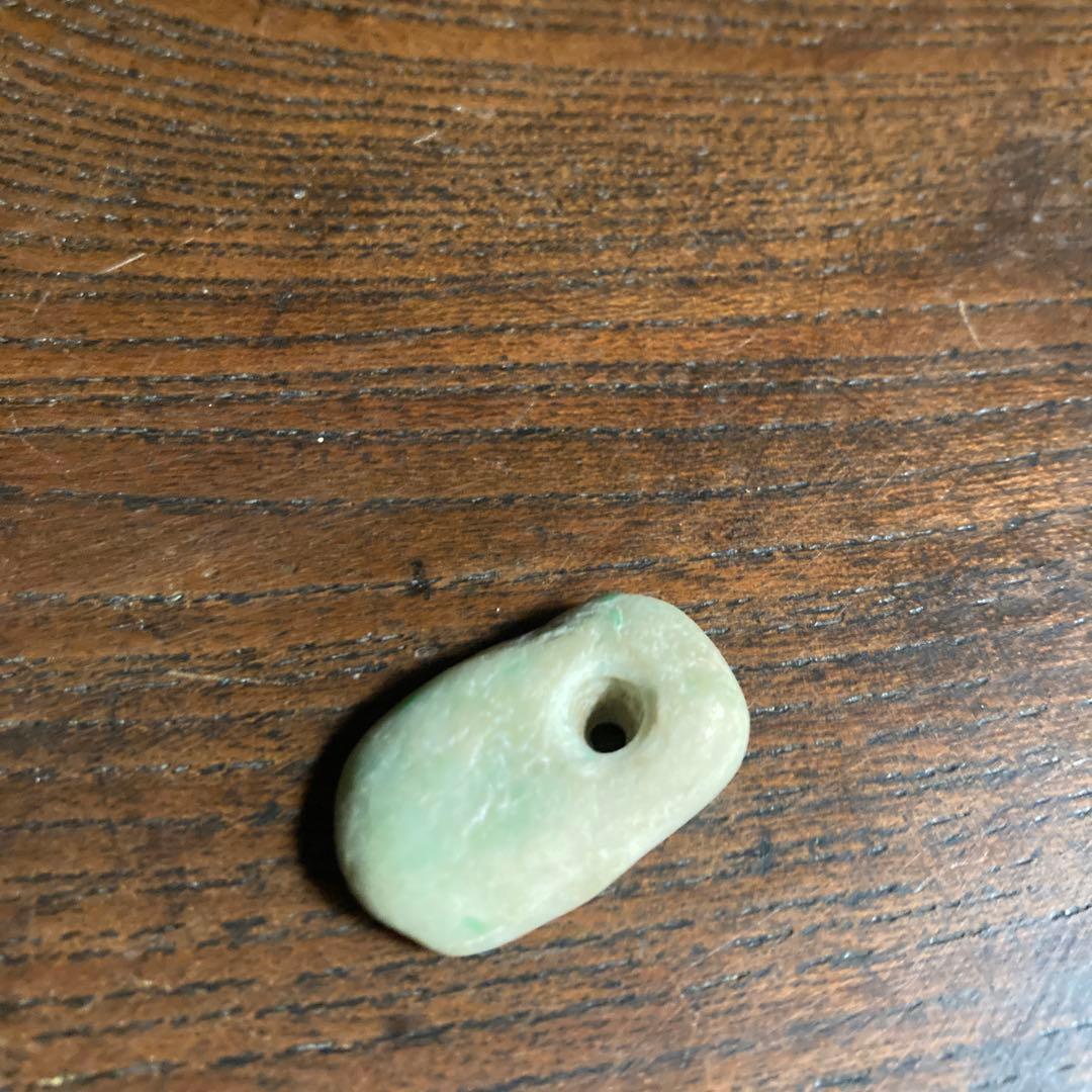 赤札閉店セール❗️【ギャラリー三益】古美術　翡翠勾玉