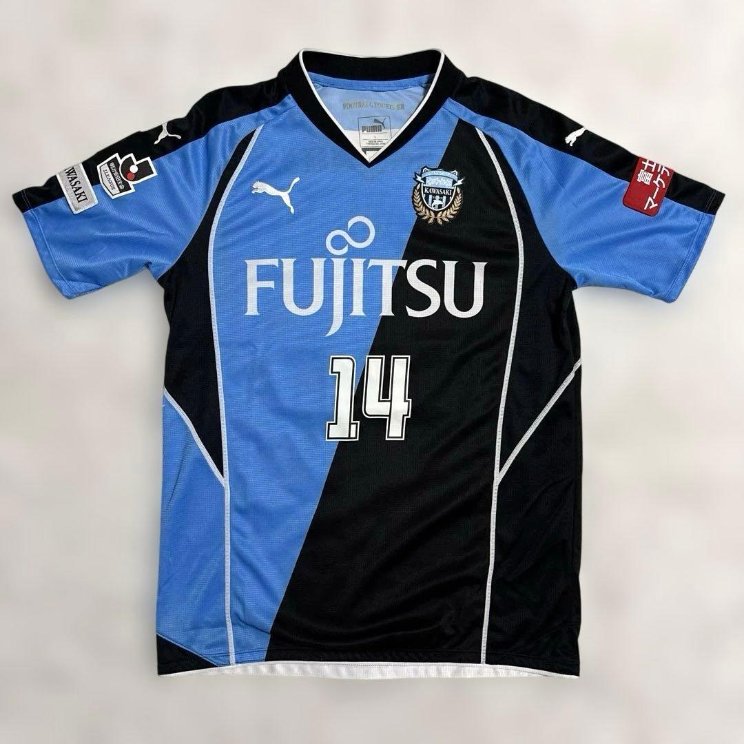 【正規品】20周年 川崎フロンターレ2016ホームユニ カップ戦用 中村憲剛 L