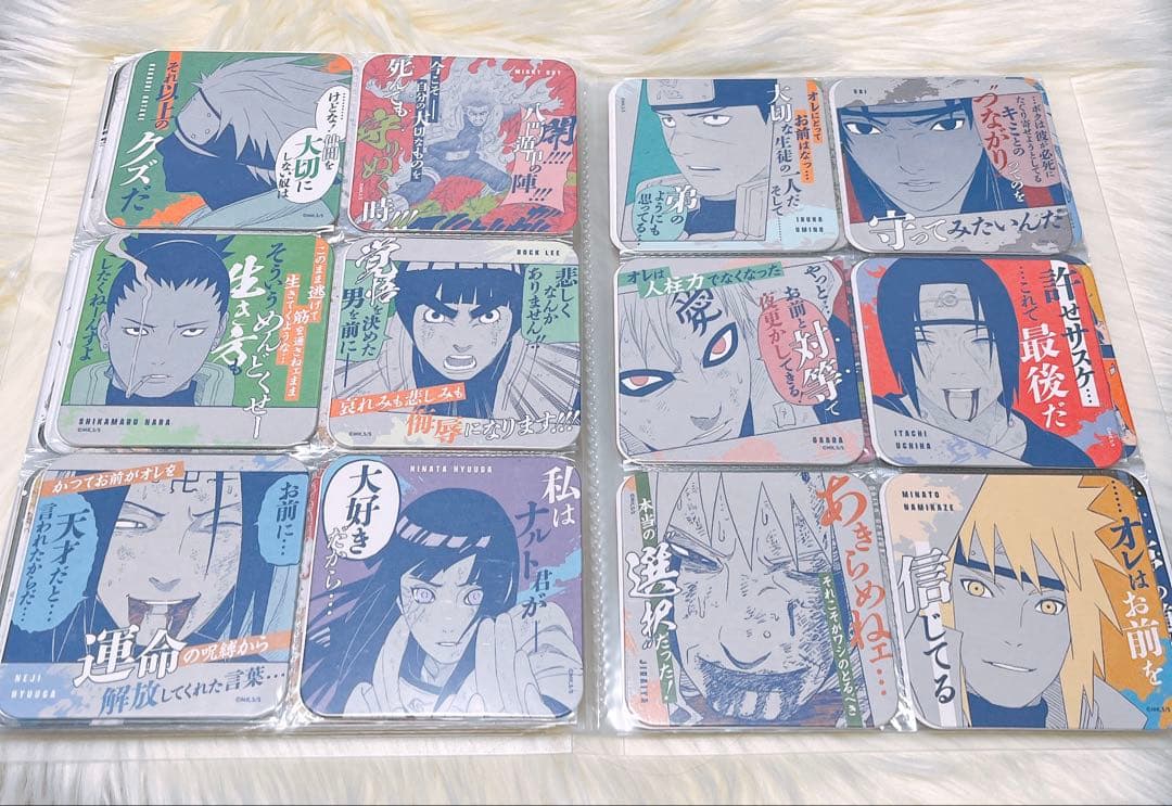 NARUTO アートコースター　第一弾　第三弾　ジャンフェス　BOX ナルト