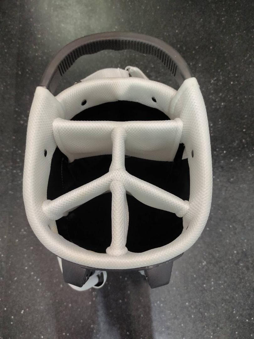 aneｗ アニュー スタッズ スタンドキャディバッグ ホワイト ゴルフバッグ