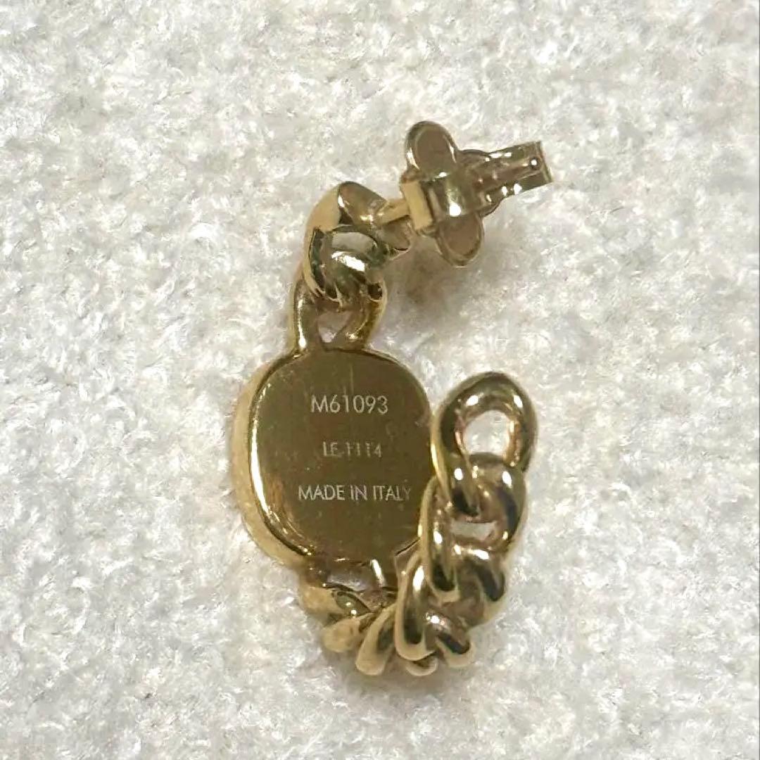 LOUIS VUITTON ピアス　ゴールド（片耳）