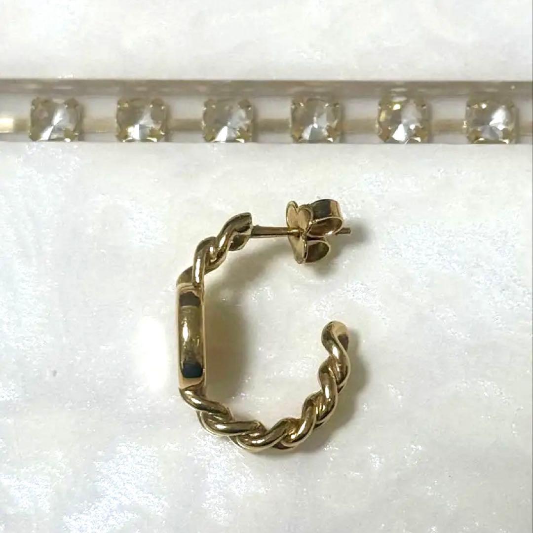 LOUIS VUITTON ピアス　ゴールド（片耳）