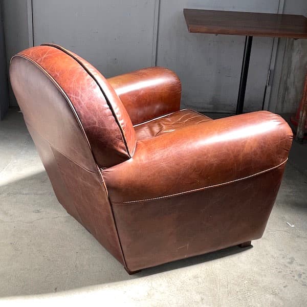 HALO 一人掛けソファ　１Pソファ　キャメル　本革レザー　アスプルンド