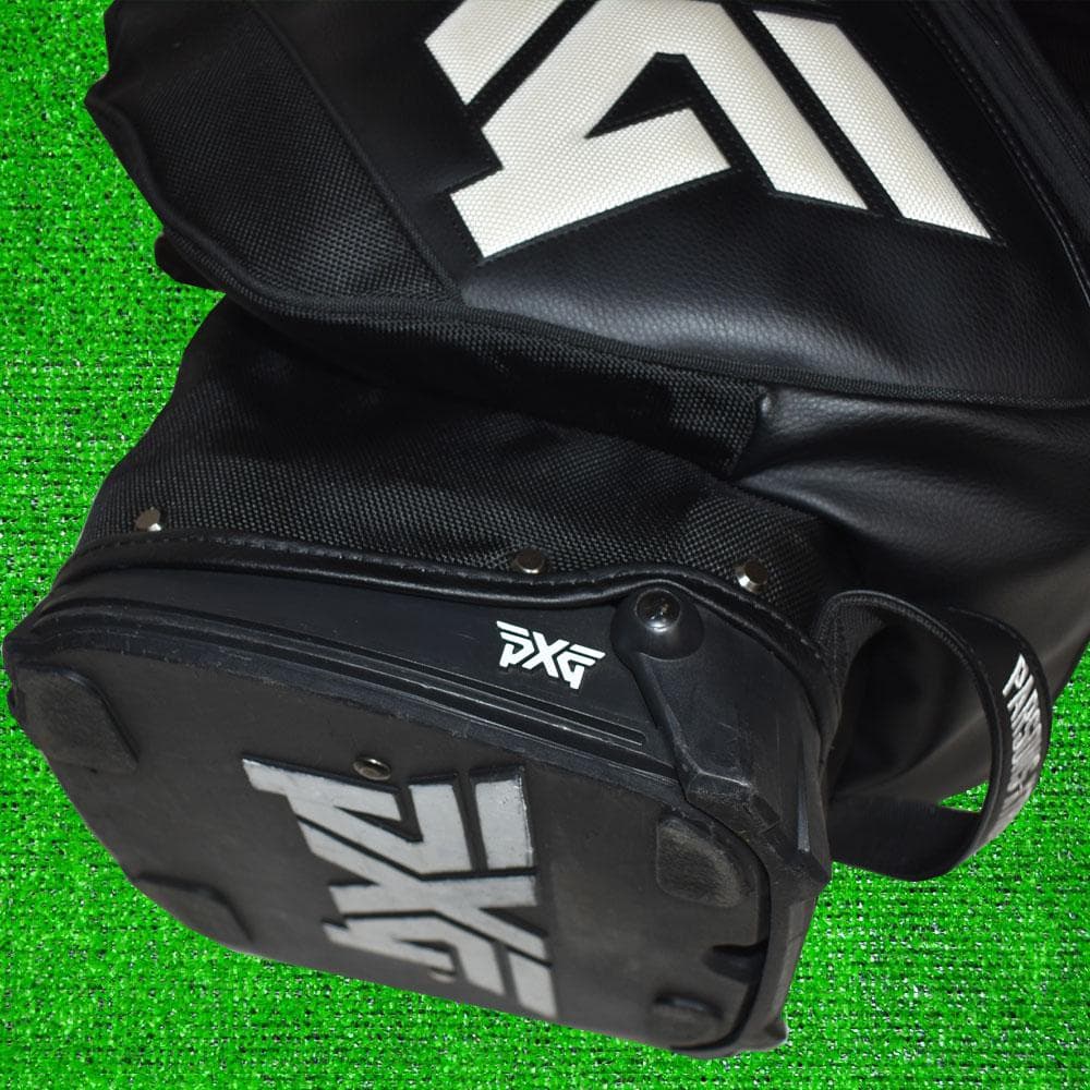 ＰＸＧ ゴルフ スタンド式 キャディバッグ9型【ブラック】美品！