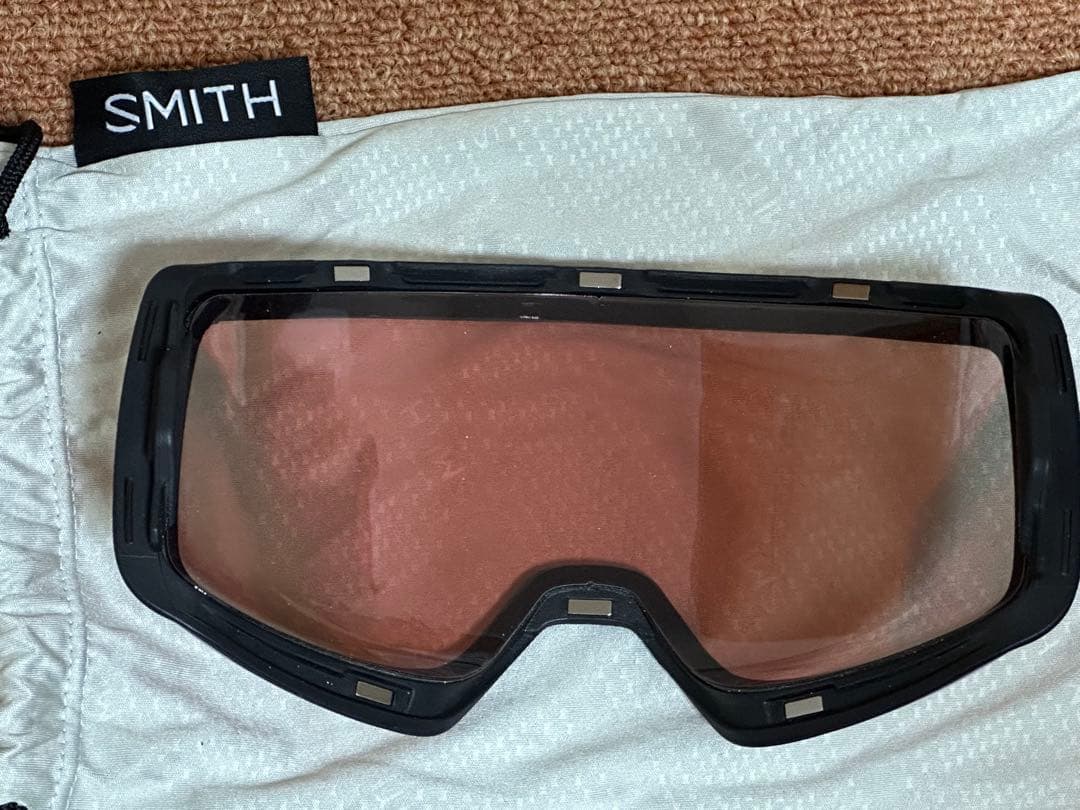 【値下げ】SMITH 4DMAG ゴーグル レンズ3枚 ケース延長ベルト付スミス