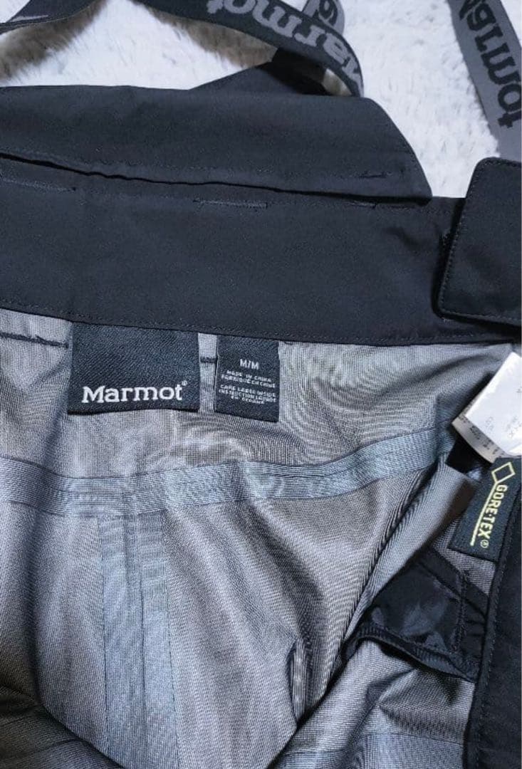 【美品】MARMOT スノーパンツ ゴアテックス バックカントリー