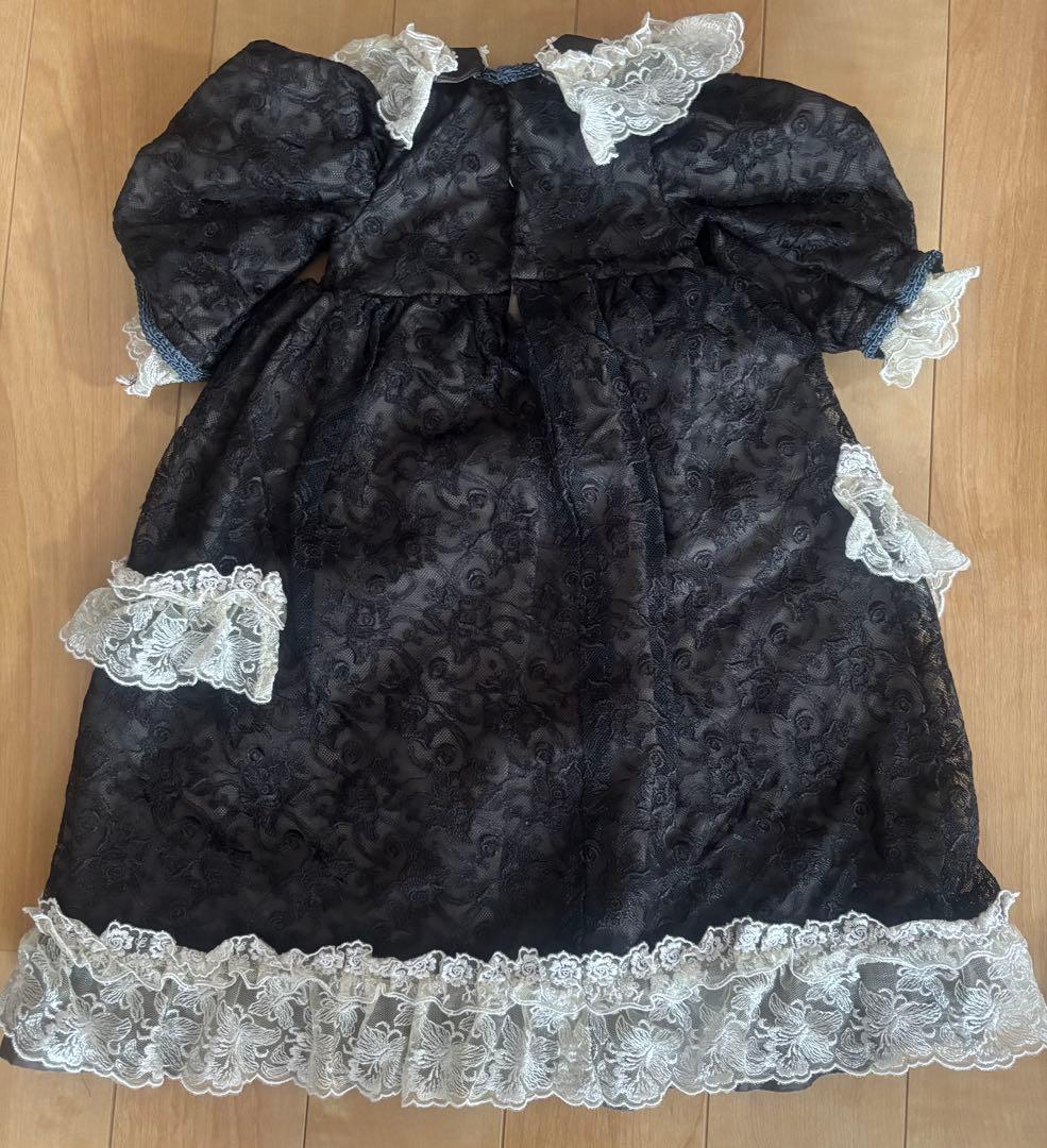 アンティークドール68センチ用ドレス 帽子付き