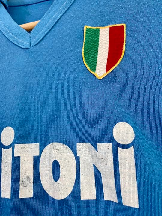 黄金期!　マラドーナ　ナポリ　ブイトーニ　ユニフォーム 87/88SSC