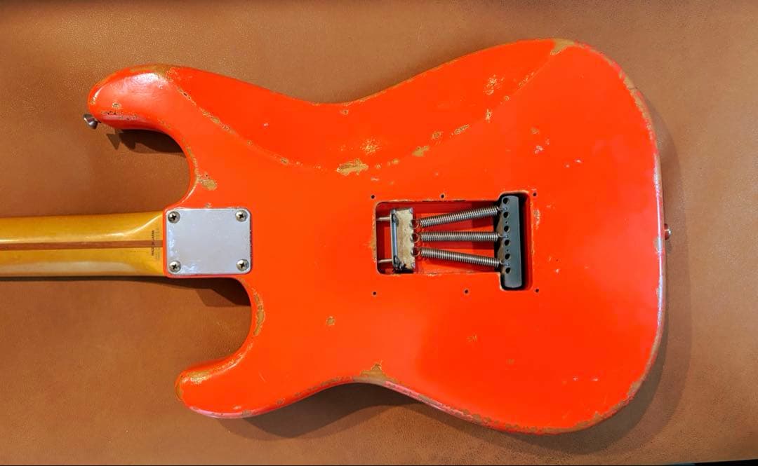 fender JAPAN ストラトキャスター レリック フェスタレッド