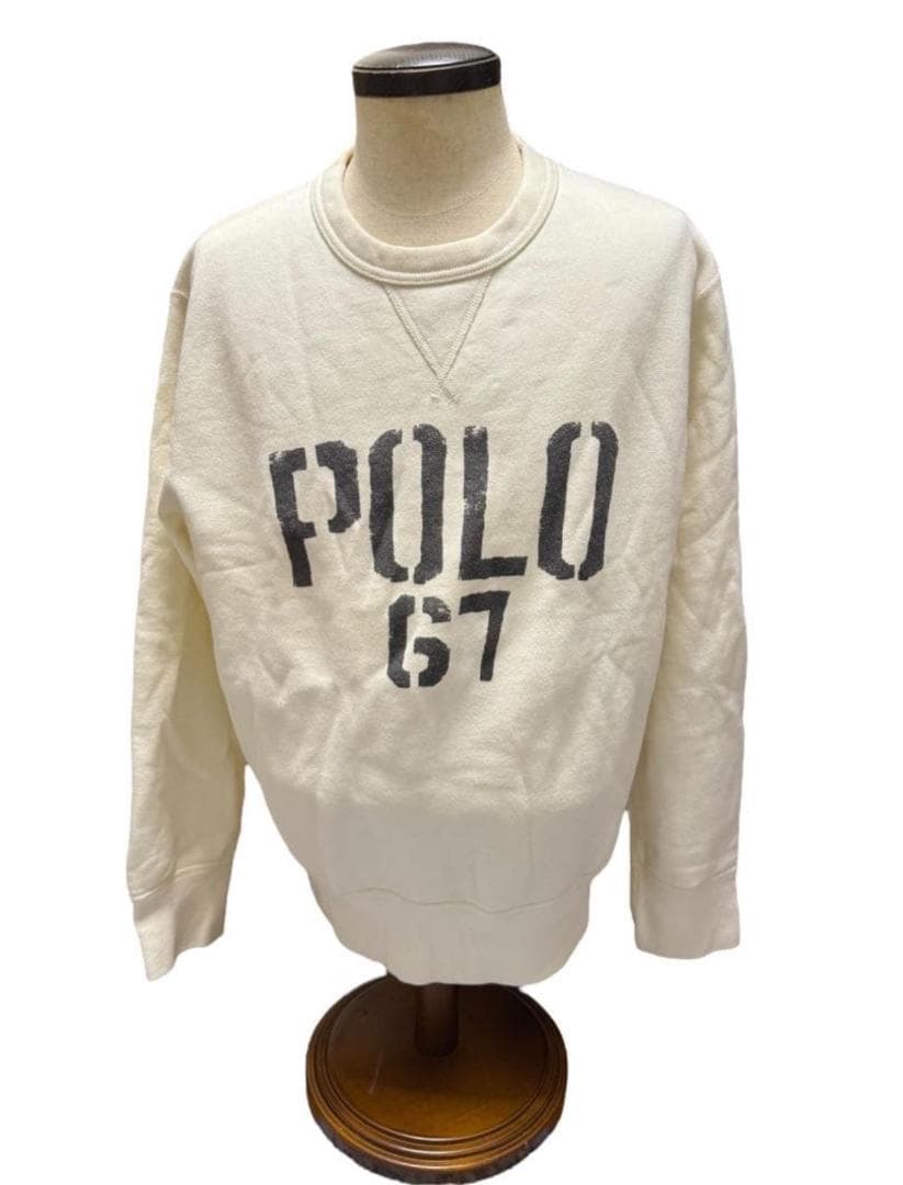 希少 アクティ21期 ポロラルフローレン スウェット L ボックスシルエット