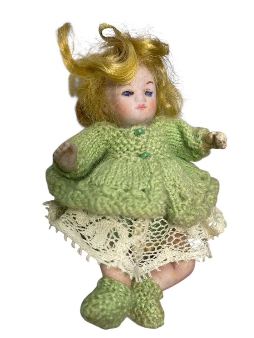 アンティーク　ビスクドール　小型