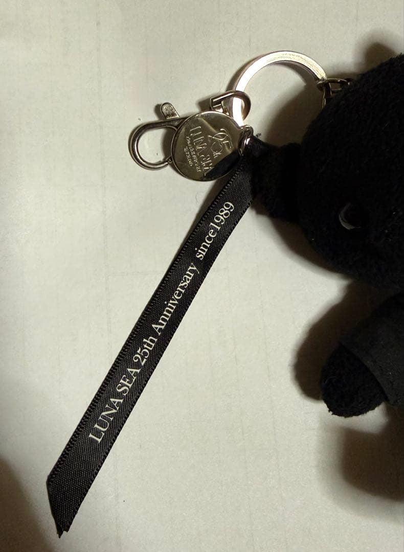 LUNA SEA クマのキーホルダー。