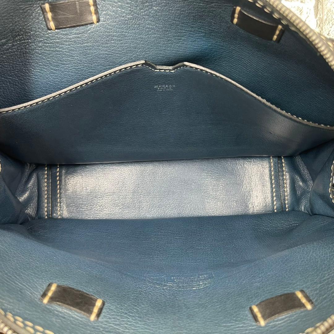 美品 モローパリ ビジネスバッグ 2way ブレガンソン モローネット