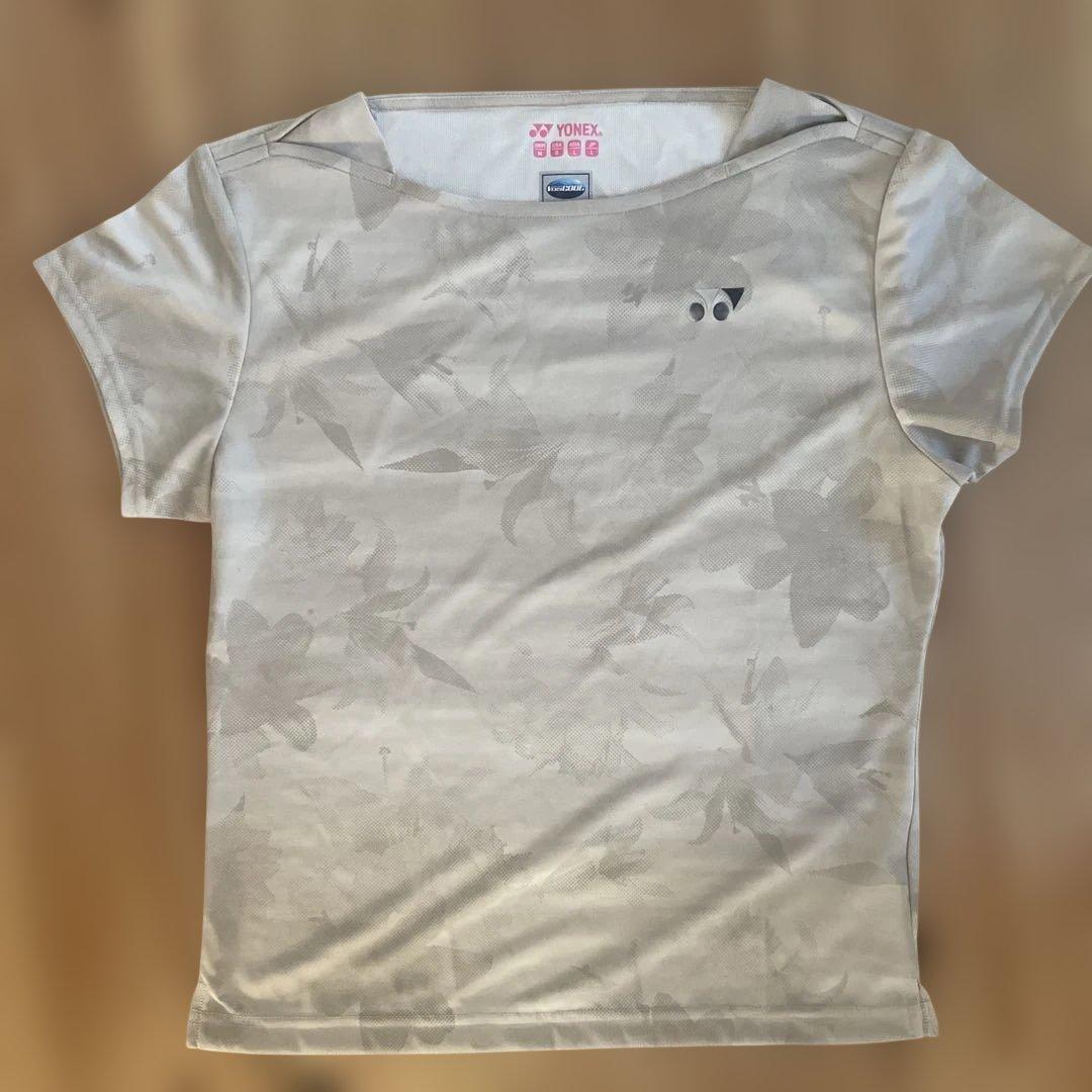 YONEX ヨネックス　セットアップ　レディース　Ｌ　ベージュ　ゲームウエア