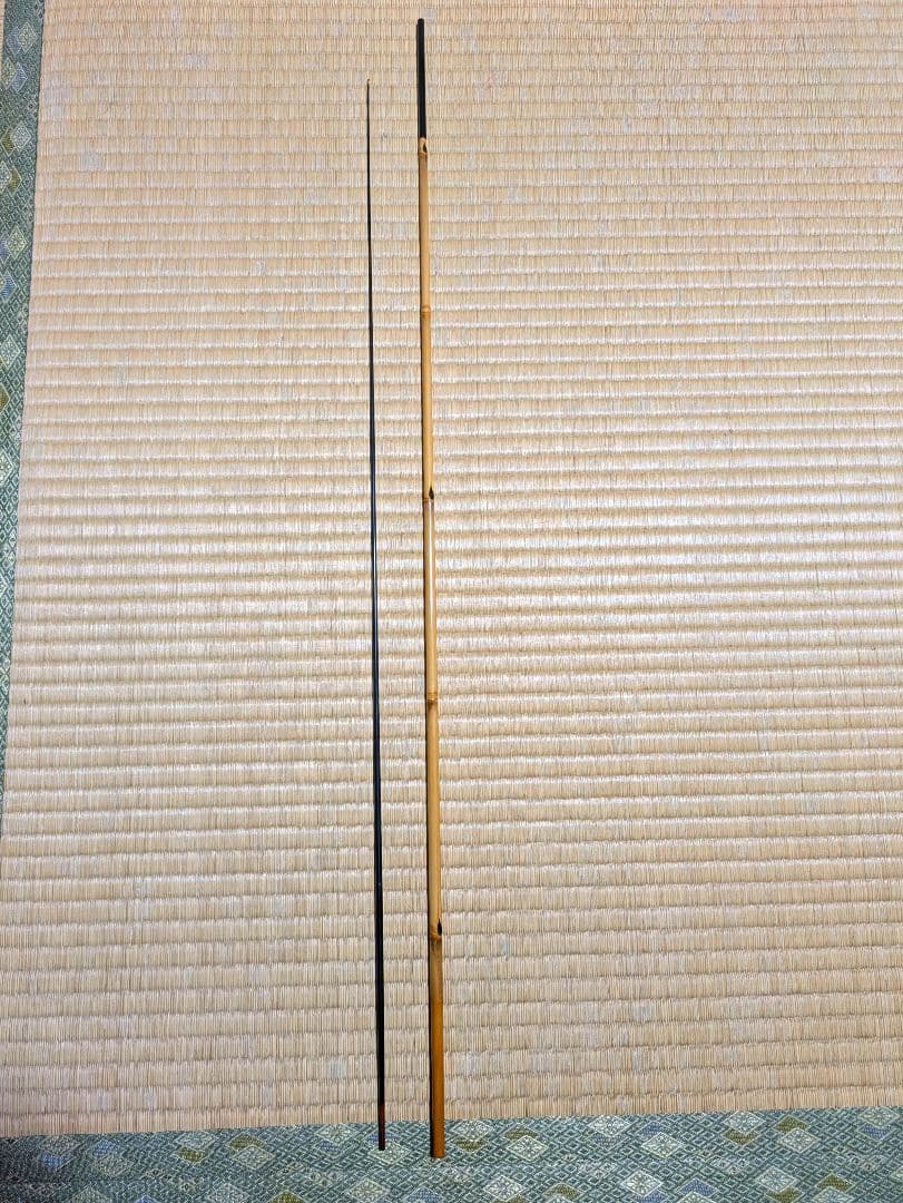 【石水作】中硬式　10尺2寸　竹製ヘラブナ竿