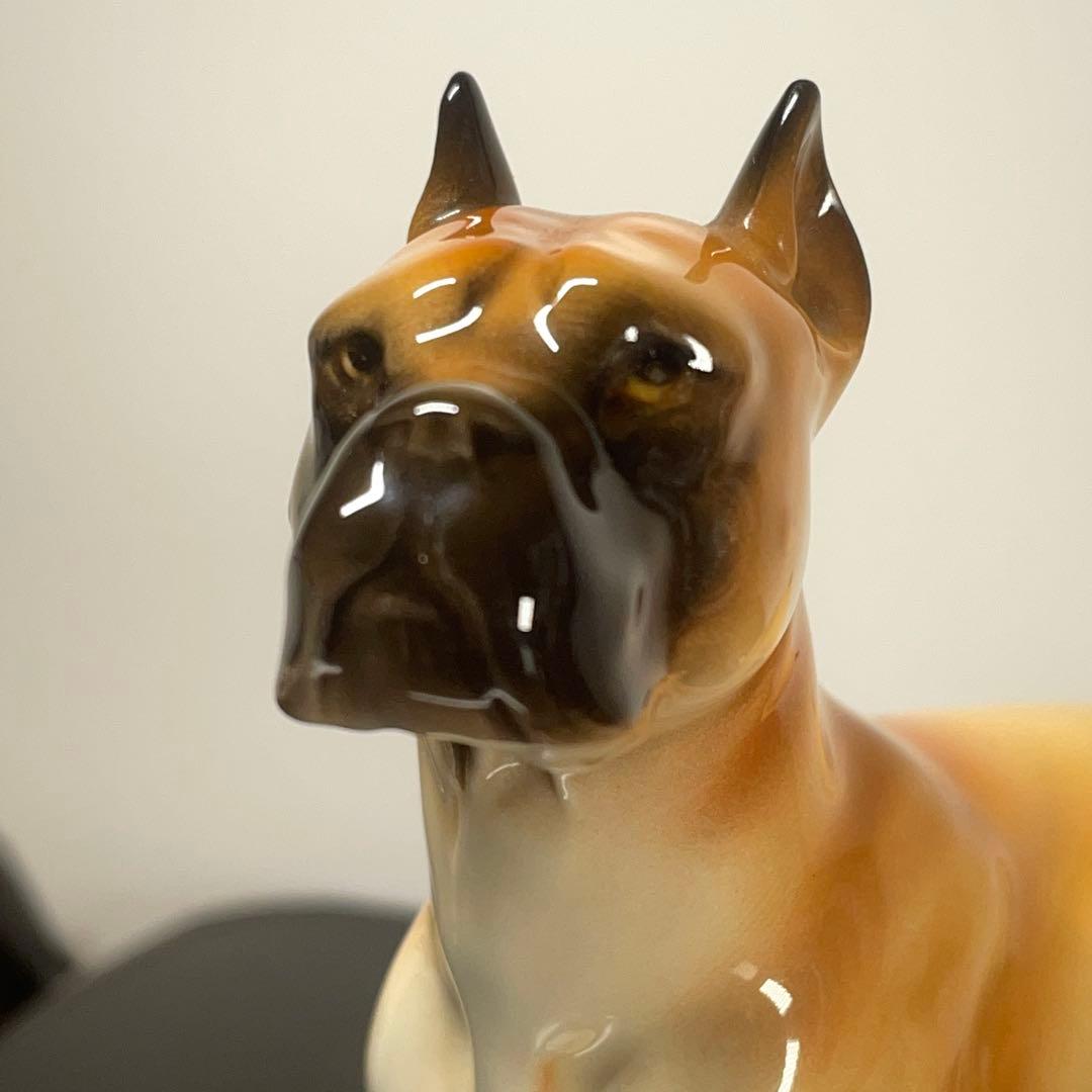 【美品・希少】加藤工芸 陶器製 犬の置物 4体セット KATO KOGEI