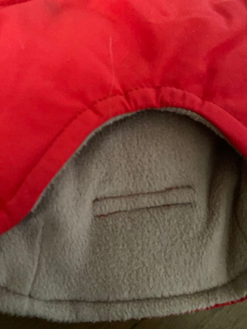 ALPHAICON フード付き犬服 レッド