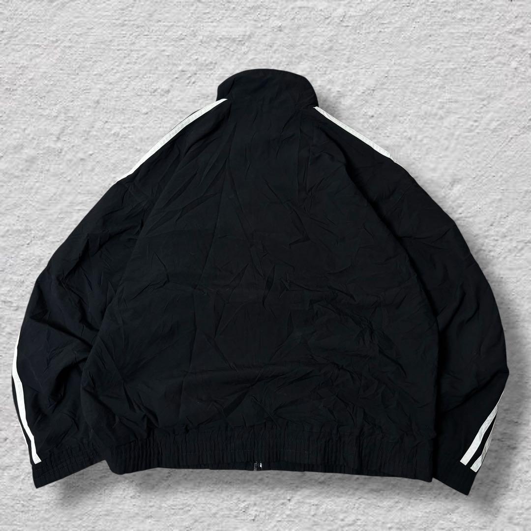 アディダスオリジナルスナイロンジャケット90sブラックvintage古着超激レア