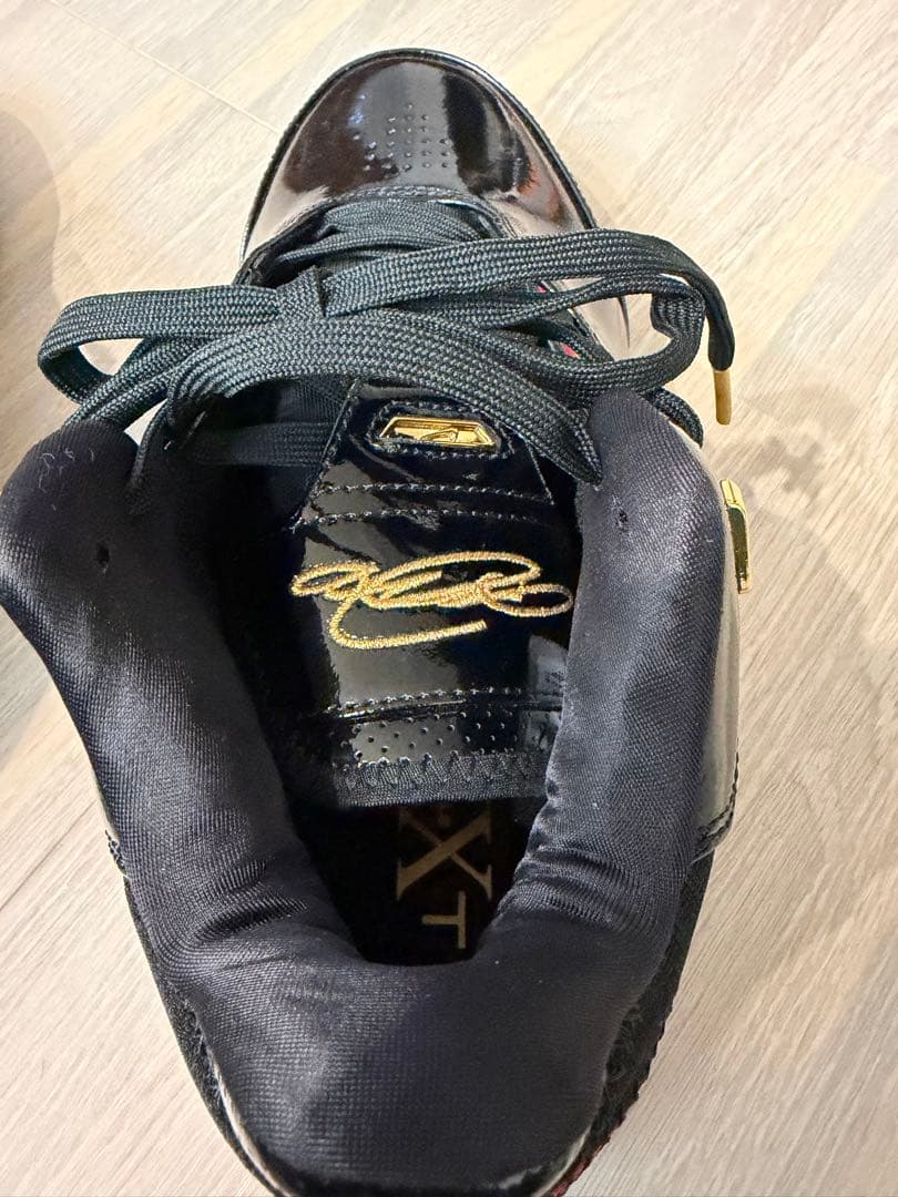 Nike バスケットボールシューズ ブラック/レッド/ゴールド