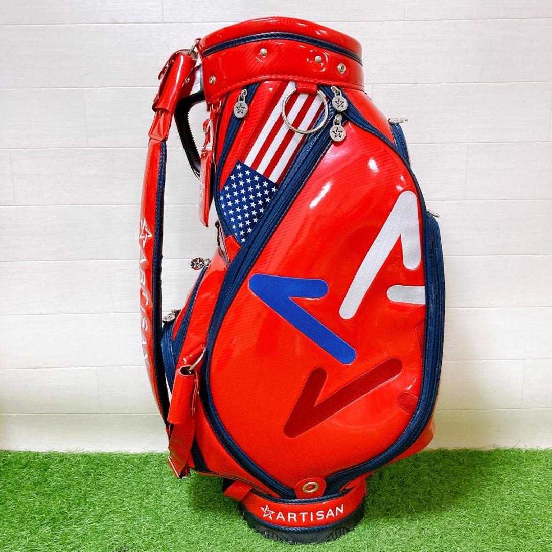 限定100本　アーチザン　タイガーウッズ　アメリカ　地クラブ　キャディバッグ