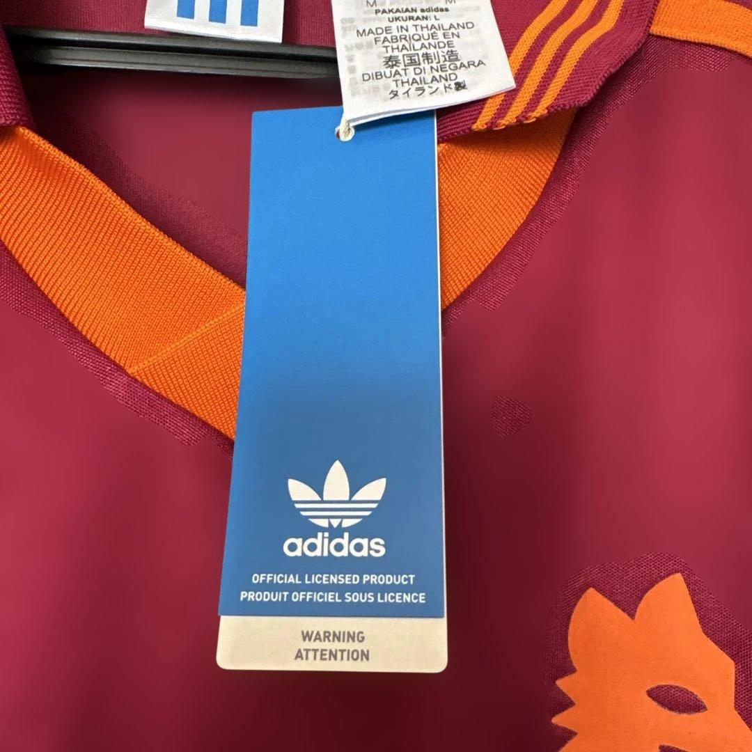 【51-37】アディダスASローマ　プリンバック1993ユニフォーム　新品