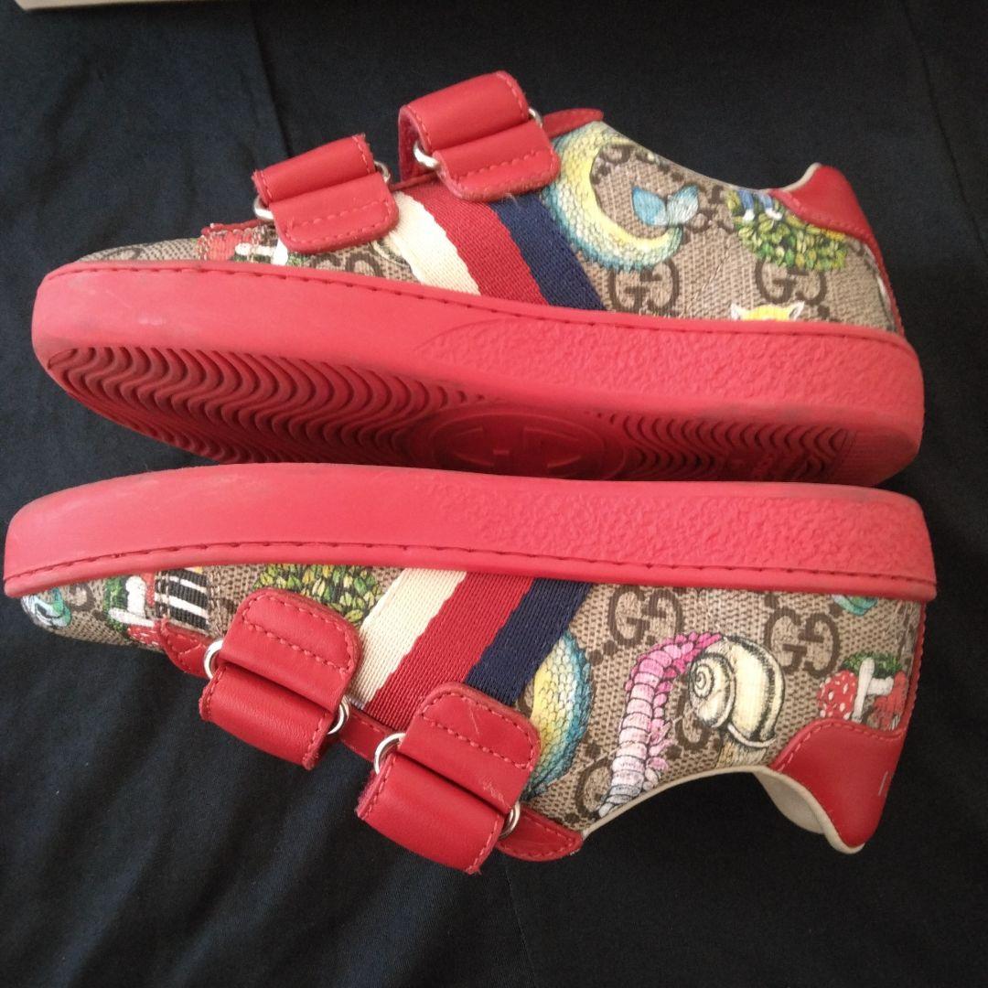 【美品】GUCCI キッズ　スニーカー　27(17.5～18)