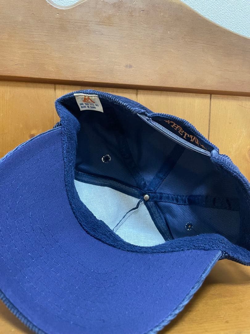 シックスヘルメッツ キャップ ネイビー コーデュロイ トラッカーキャップ 山田蓮